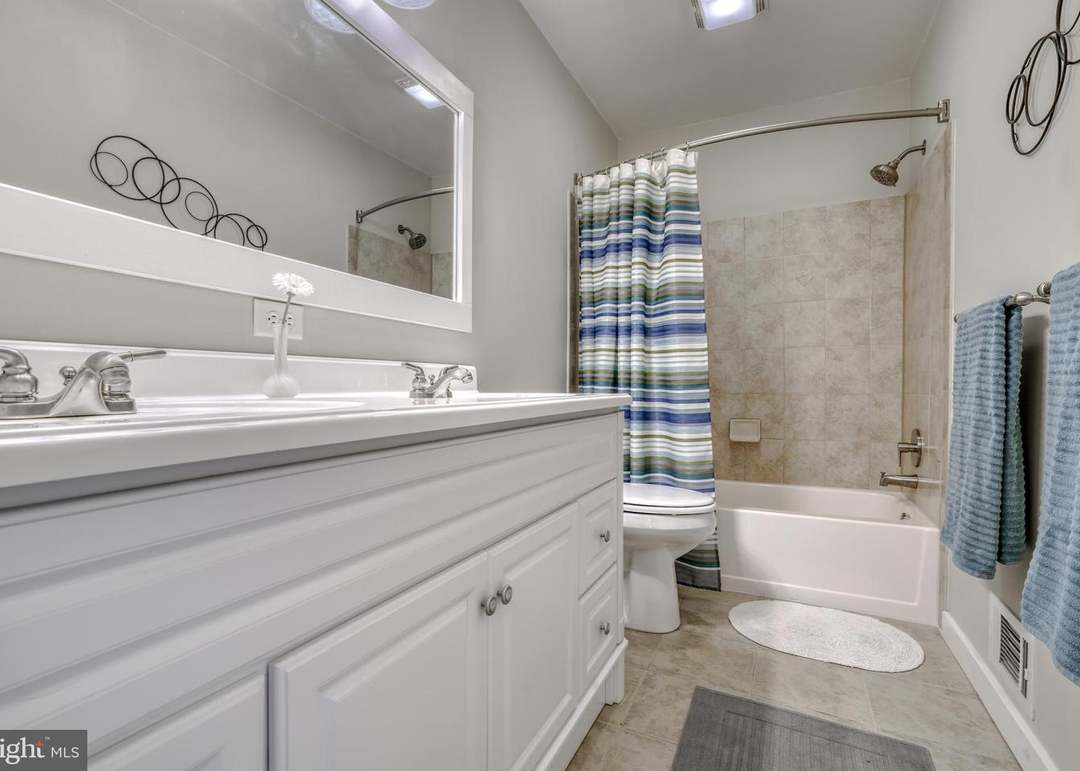 Clean, comfortable bathroom at Your Home Assisted Living